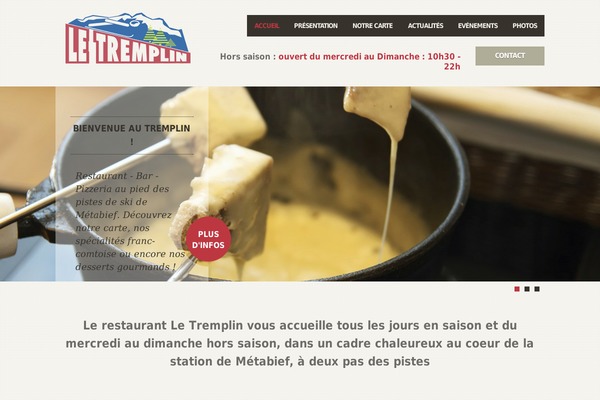 Feast theme site design template sample