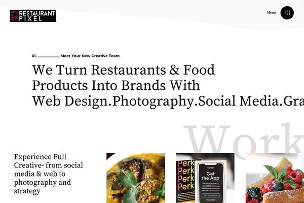 restaurantpixel.com site used Holmes-child