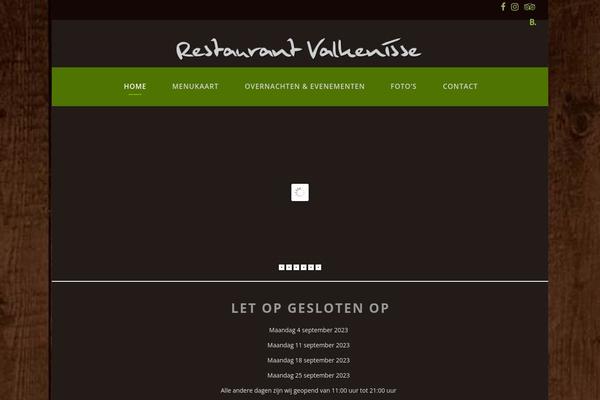 Gourmand theme site design template sample