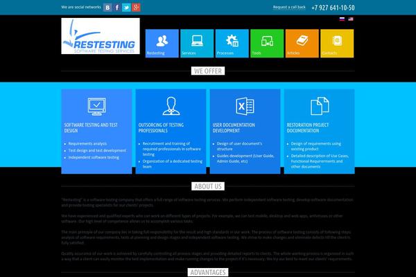 restesting.ru site used Restesting