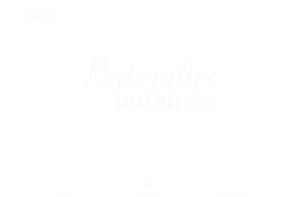 restorativenutrition.com site used Nutricorp