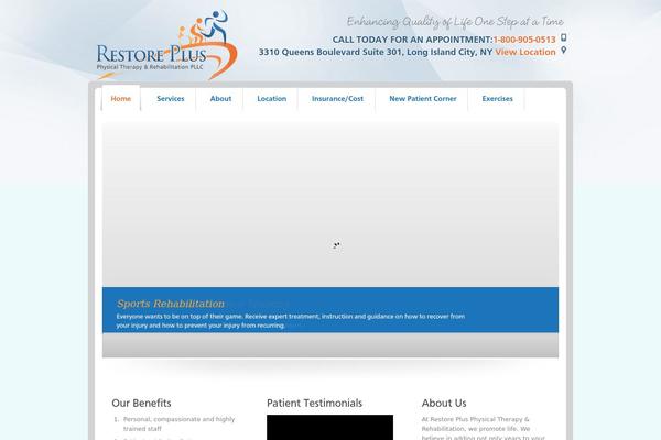 Medica Parent theme site design template sample