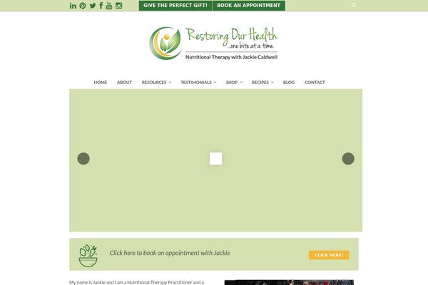 restoringourhealth.com site used Grainfree