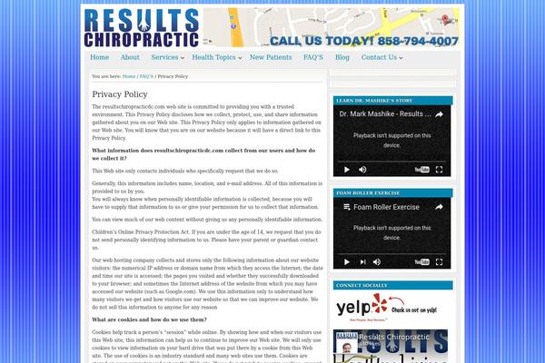 resultschiropracticdc.com site used Andersonclinic
