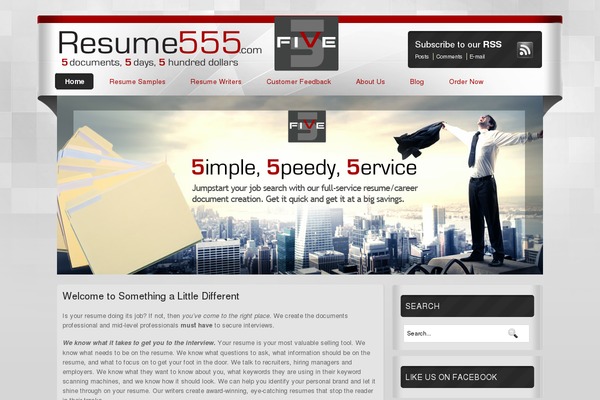 resume555.com site used Weblist