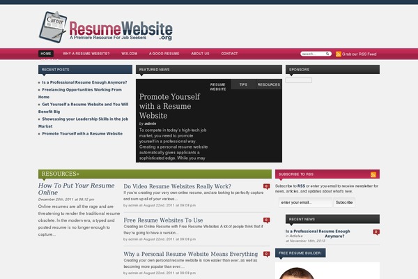 Zenko theme site design template sample