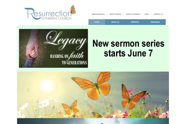 resurrection-lcms.org site used Resurrection