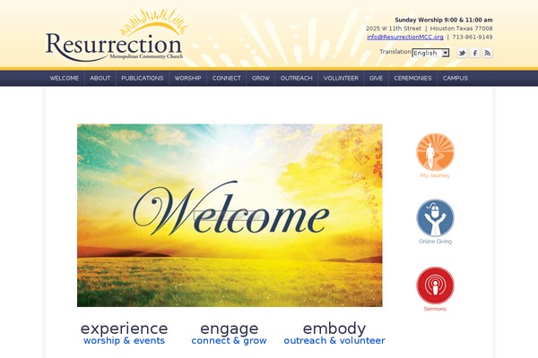 resurrectionmcc.org site used Resurrectionmcc_june2013