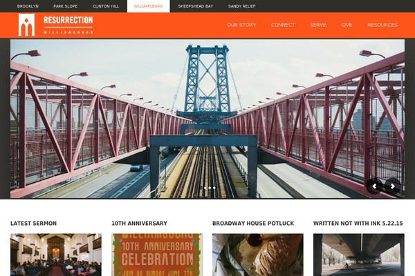 Site using Genesis Responsive Slider plugin