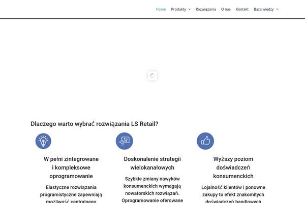 retail-software.pl site used Clean Corporate