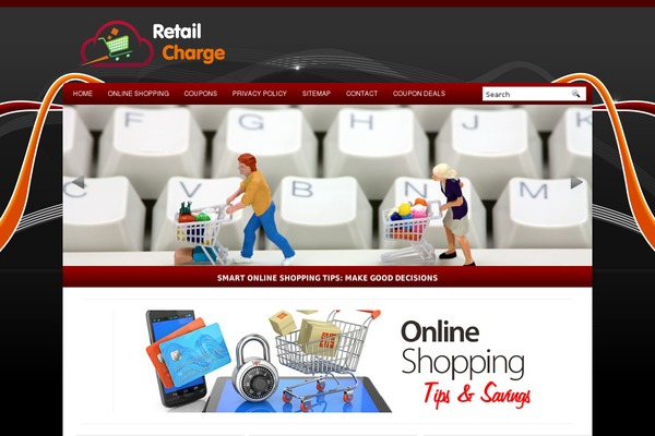 retailcharge.com site used Abstractblack