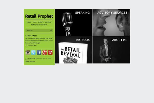 retailprophet.com site used Retailprophet