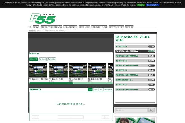 rete55news WordPress theme, websites list used rete55news theme rete55news theme websites examples