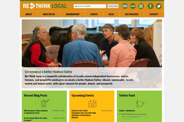 rethinklocal.org site used Rethink-twentyten