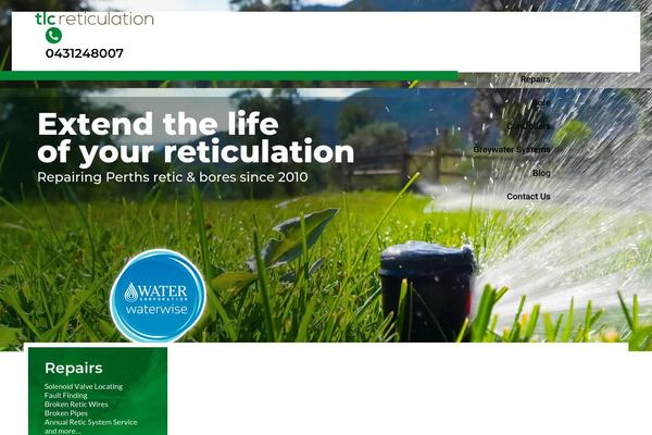 reticperth.com.au site used Tlcreticulation