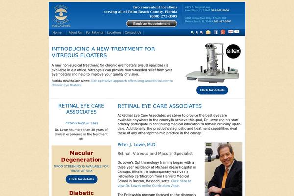 retinaleyecare.com site used Reca