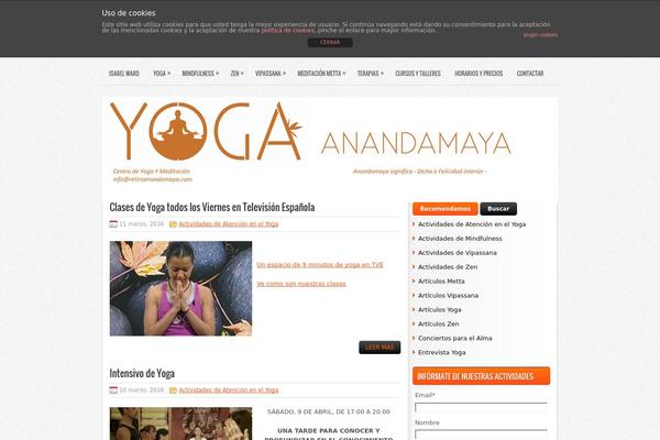 retiroanandamaya.com site used Outstanding