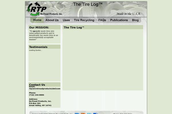retreadproducts.com site used Rtp