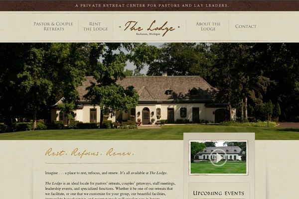 retreatatthelodge.org site used Thelodge