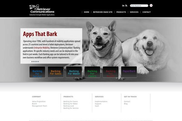 retrieverbarking.com site used Makeithappen