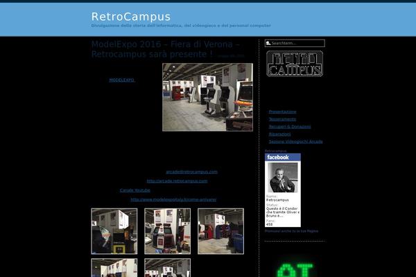 retrocampus.com site used LA-School blue