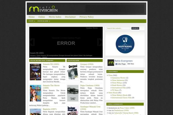 SiteOrigin North theme site design template sample