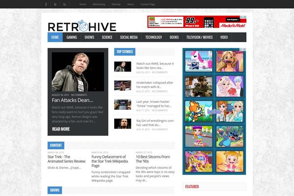 retrohive.com site used Gamenews