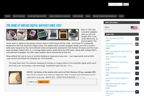 Storefront theme site design template sample