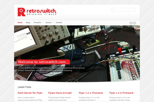 retroswitch.com site used Twentyeleven-retroswitch
