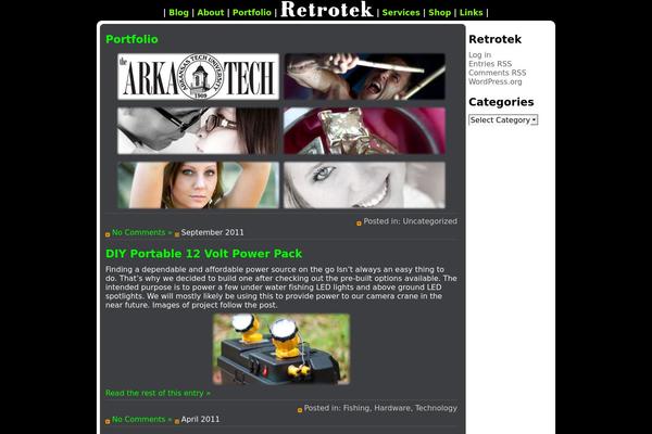 retrotek.biz site used Psychoticstudios