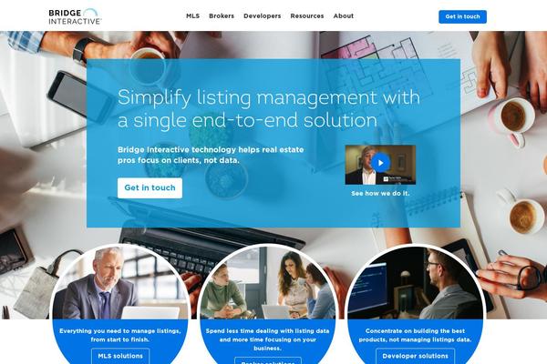 retsiq.com site used Bridgeinteractive