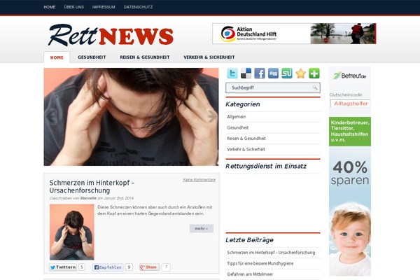 rettnews.de site used Elegant News