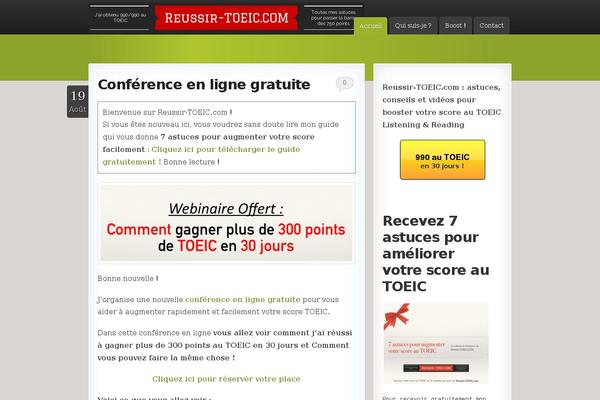 Site using TablePress plugin