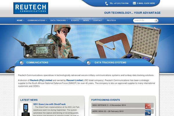 reutechcomms.com site used Reutech