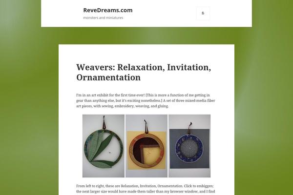 revedreams.com site used Revedreams-2015