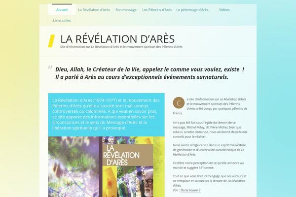 Riviera theme site design template sample