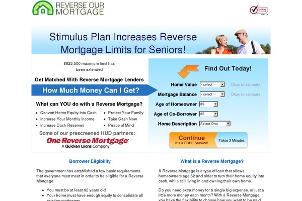 reverseourmortgage.com site used Retireeasy2