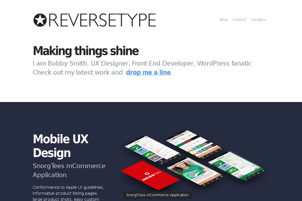 reversetype.com site used Reversetype