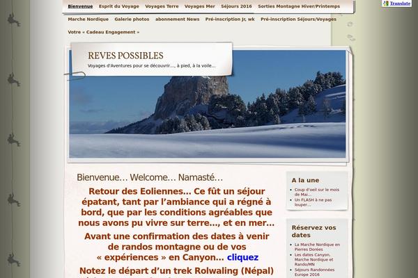 revespossibles.com site used Adventure Journal