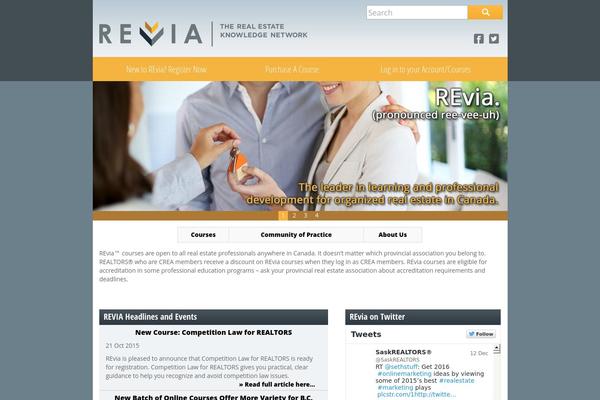 revia.ca site used Revia