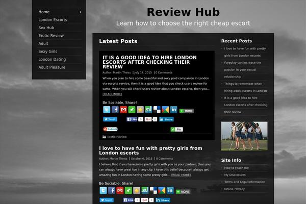 Rara Business theme site design template sample