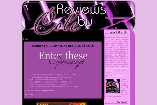 reviewsbycole.com site used Brunchpro