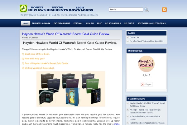 SmartBlue theme websites examples