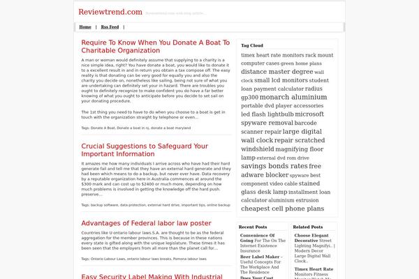 reviewtrend.com site used Themes1