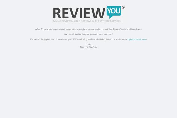 reviewyou.com site used Ry2013