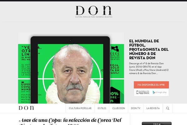 Don theme websites examples