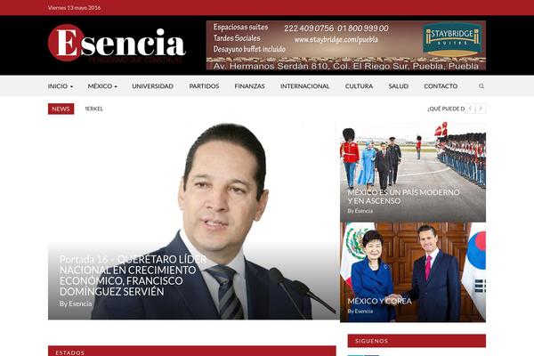 revistaesencia.com site used Ht-umag
