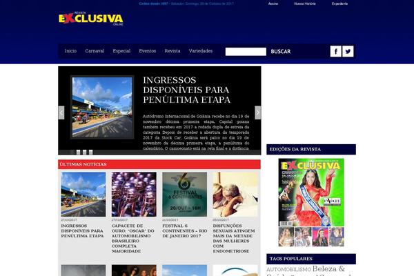 revistaexclusiva.com.br site used Exclusiva