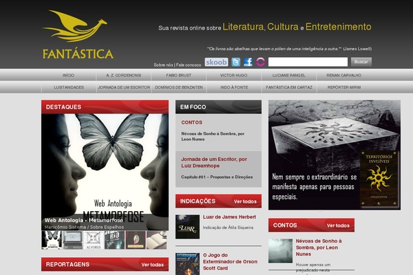 revistafantastica.com.br site used Evezza-lite