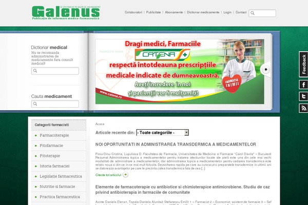 revistagalenus.ro site used Revista-galenus